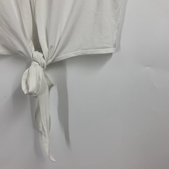 Lululemon Women's Knot A Problem Front Tie Short Sleeve Crew Neck T-Shirt Size 4 - Picture 5 of 10